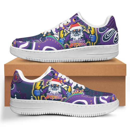 Melbourne Storm Low Top Sneakers Air Force 1 - Indigenous Melbourne Storm Low Top Sneakers Air Force 1 For Men Women