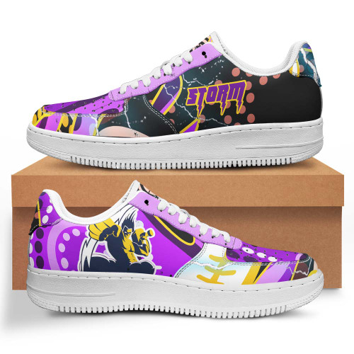 Melbourne Storm Low Top Sneakers Air Force 1 - Melbourne Storm Thunder Indigenous With Torres Strait Islander Aboriginal Inspired Culture Sneakers For Men Women