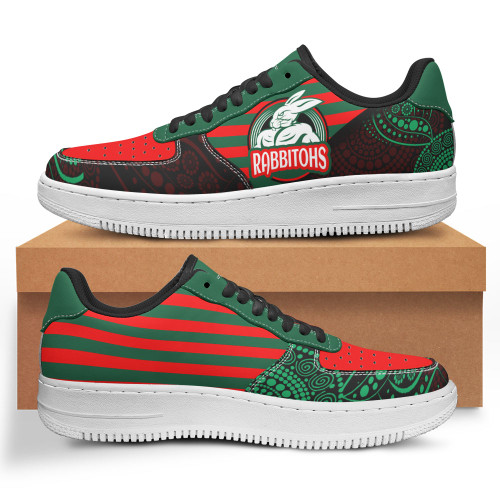 South Sydney Rabbitohs Low Top Sneakers Air Force 1 - South Sydney Rabbitohs Super Style Low Top Sneakers For Men Women