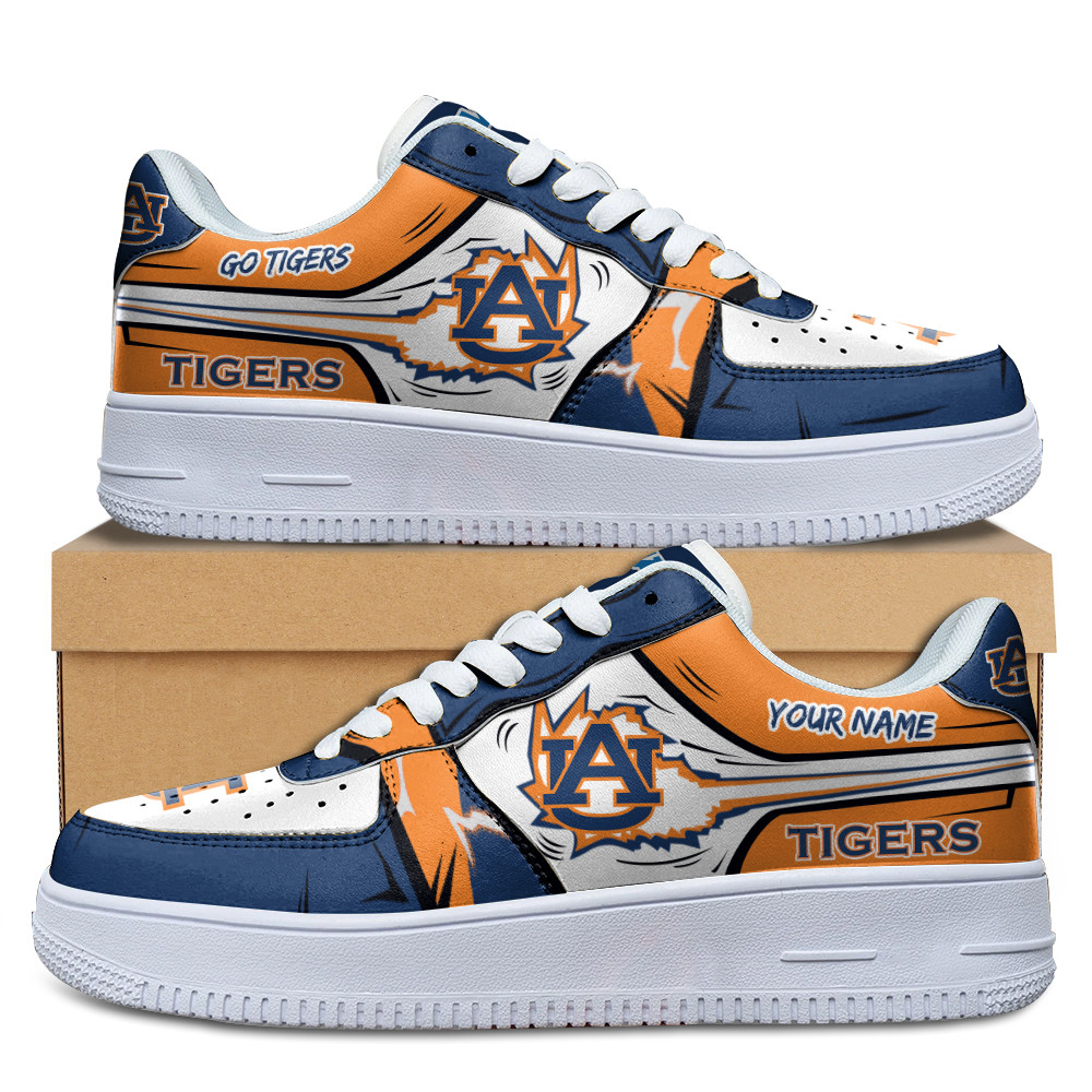 Auburn Tigers Air Low-Top Af1 Sneakers Shoes For Men And Women 1