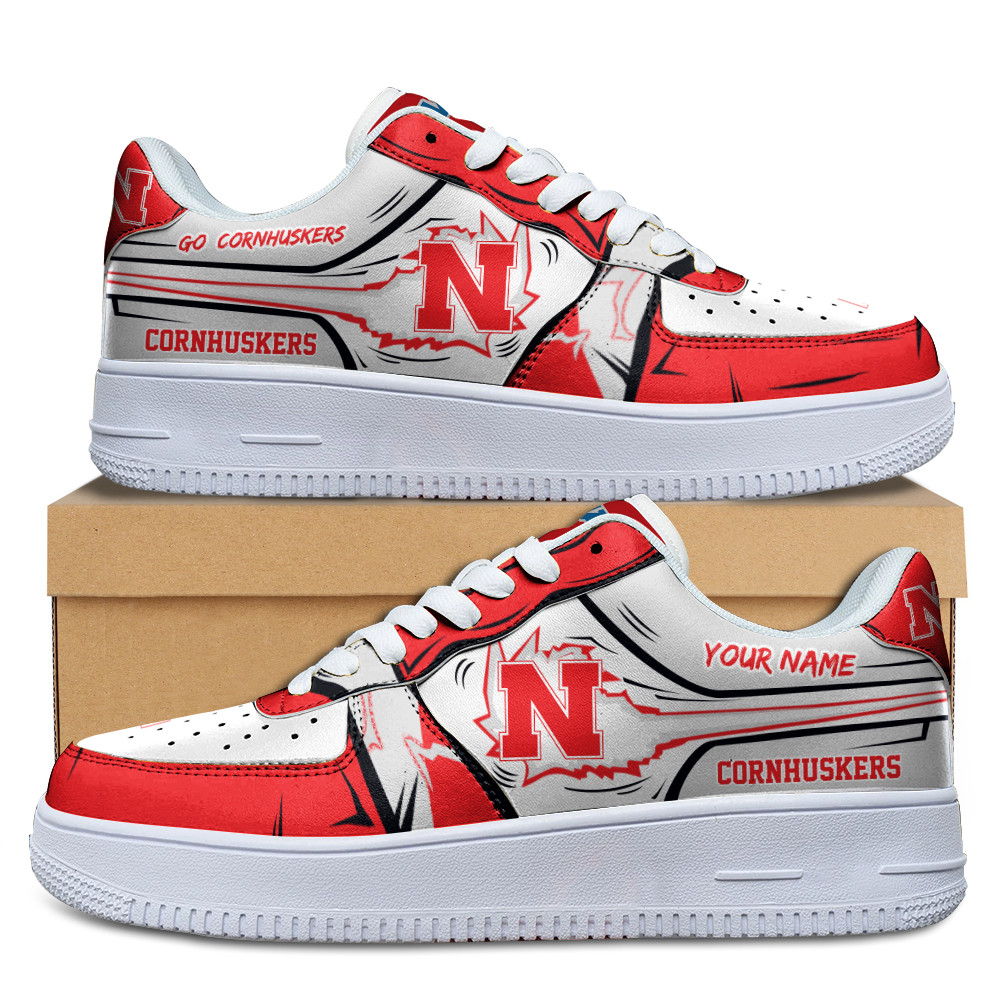 Nebraska Cornhuskers Air Low-Top Af1 Sneakers Shoes For Men And Women 1