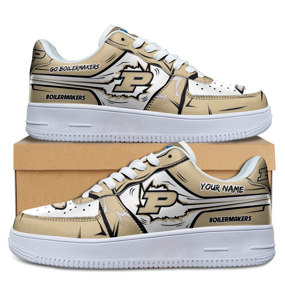 Purdue Boilermakers Air Low-Top Af1 Sneakers Shoes For Men And Women 1