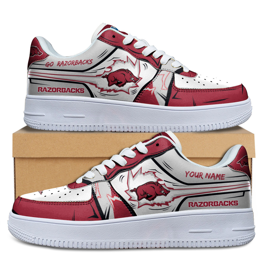 Arkansas Razorbacks Air Low-Top Af1 Sneakers Shoes For Men And Women 1