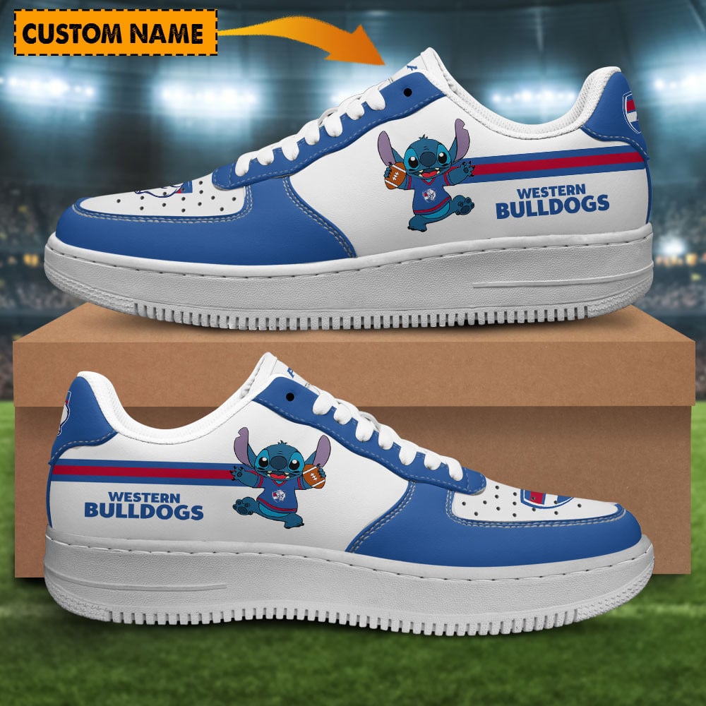Western Bulldogs Air Low-Top Af1 Sneakers Shoes For Men And Women 1
