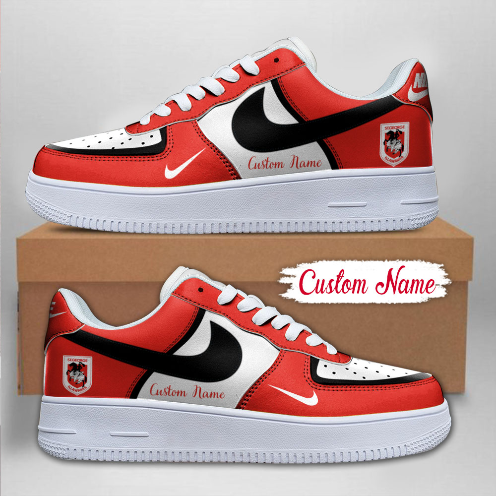 St. George Illawarra Dragons Air Low-Top Af1 Sneakers Shoes For Men And Women 1