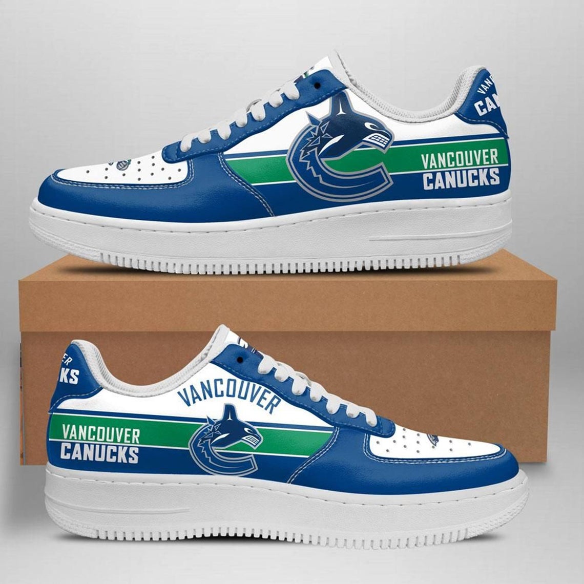 Vancouver Canucks Team Custom Naf Shoes For Men Women