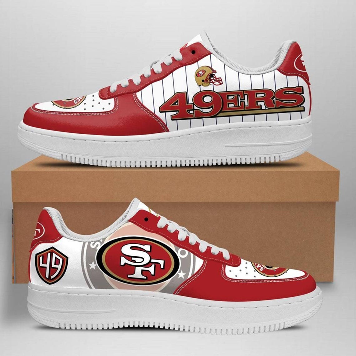 San Francisco 49Ers Team Naf Shoes For Men Women