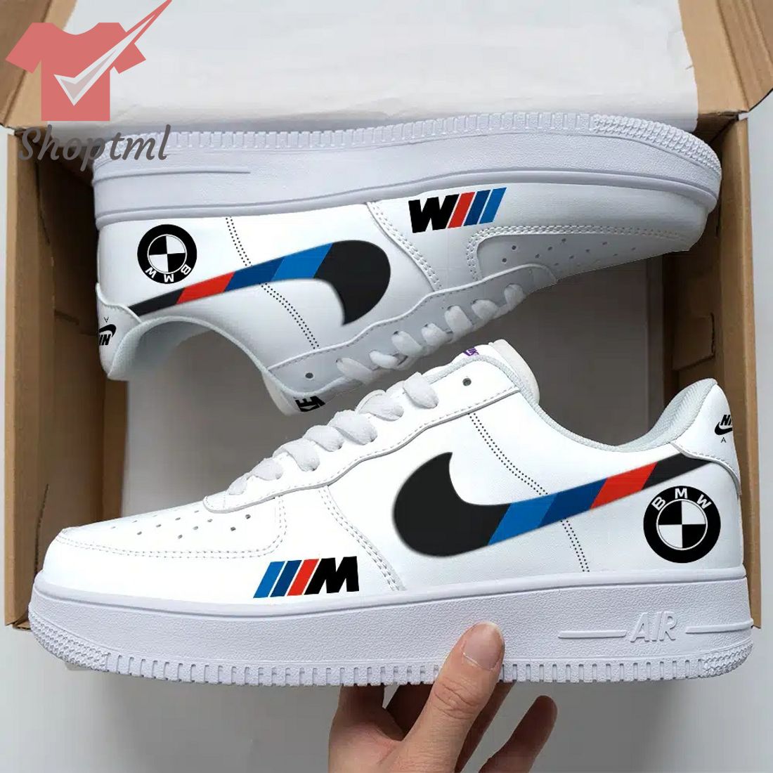Bmw Motorrad Air Force Custom Nike Air Force Sneaker For Men Women