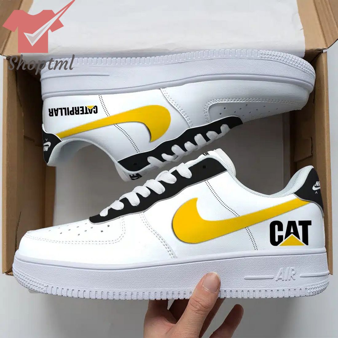 Caterpillar Air Force Custom Nike Air Force Sneaker For Men Women