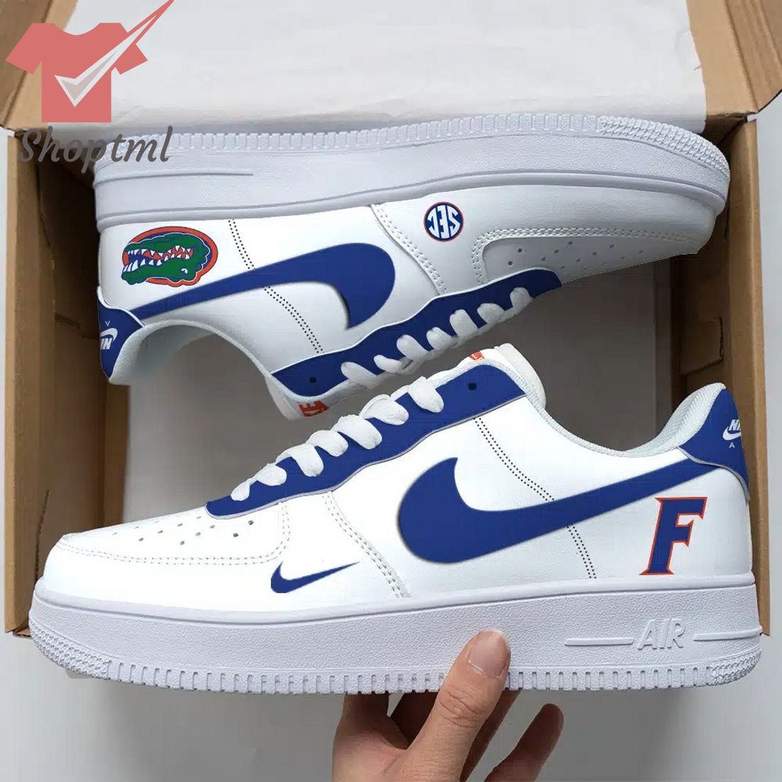 Florida Gators Air Force Custom Nike Air Force Sneaker For Men Women