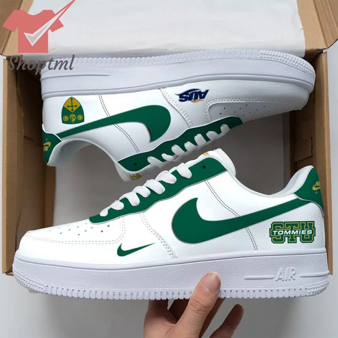 St. Thomas Tommies Air Force Custom Nike Air Force Sneaker For Men Women