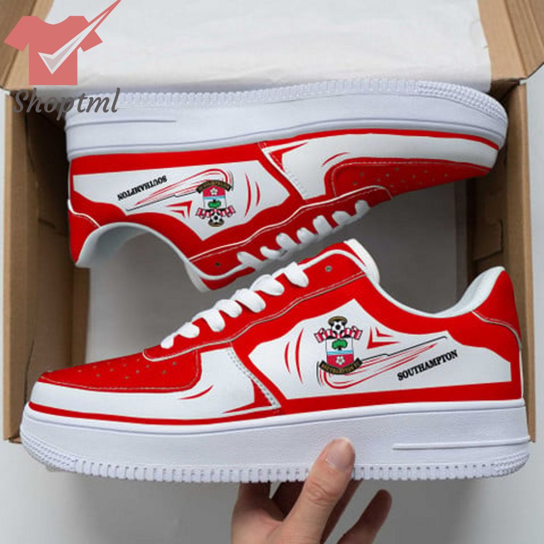 Southampton Efl Championship Nike Air Force 1 Sneakers For Men Women