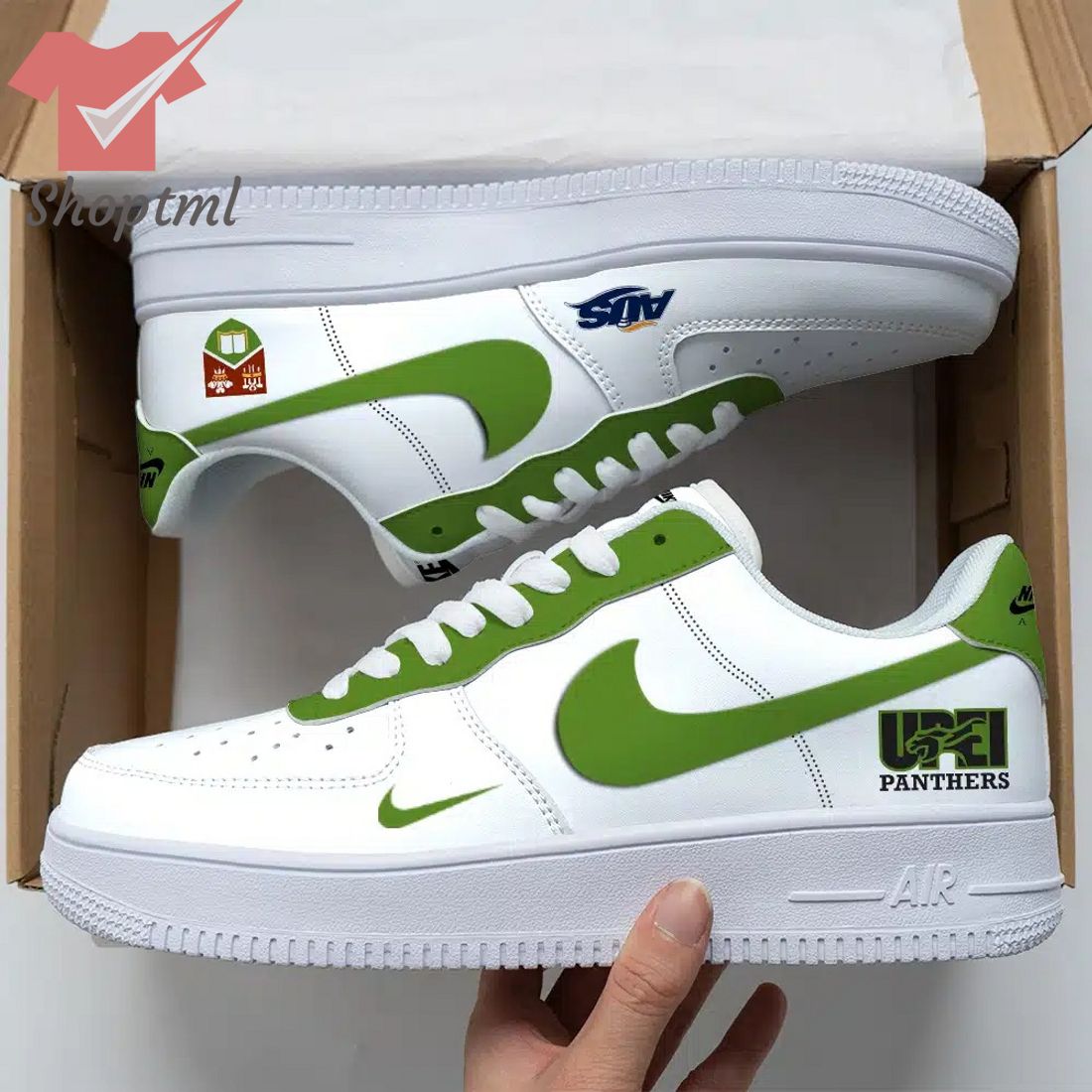 Upei Panthers Air Force Custom Nike Air Force Sneaker For Men Women