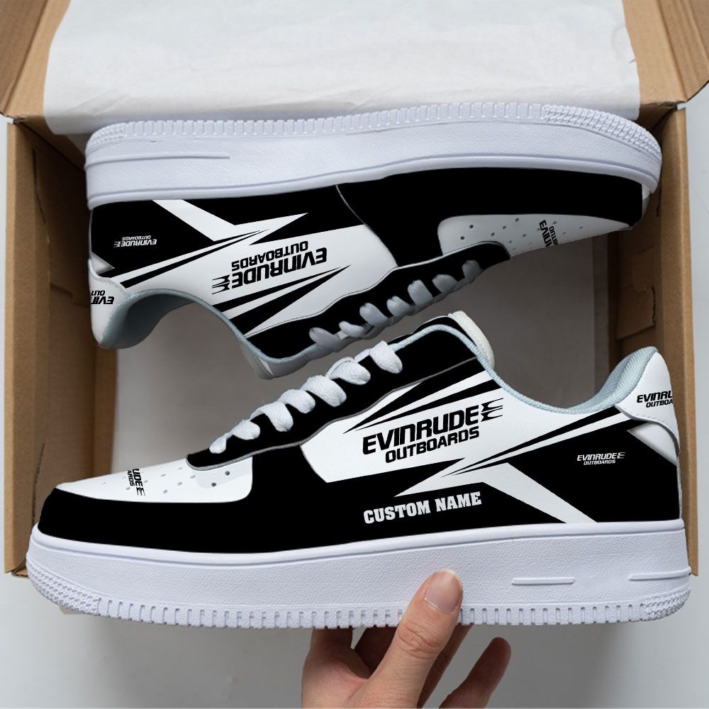 Evinrude Outboard Motors Custom Air Force Shoes Sneakers For Men Women