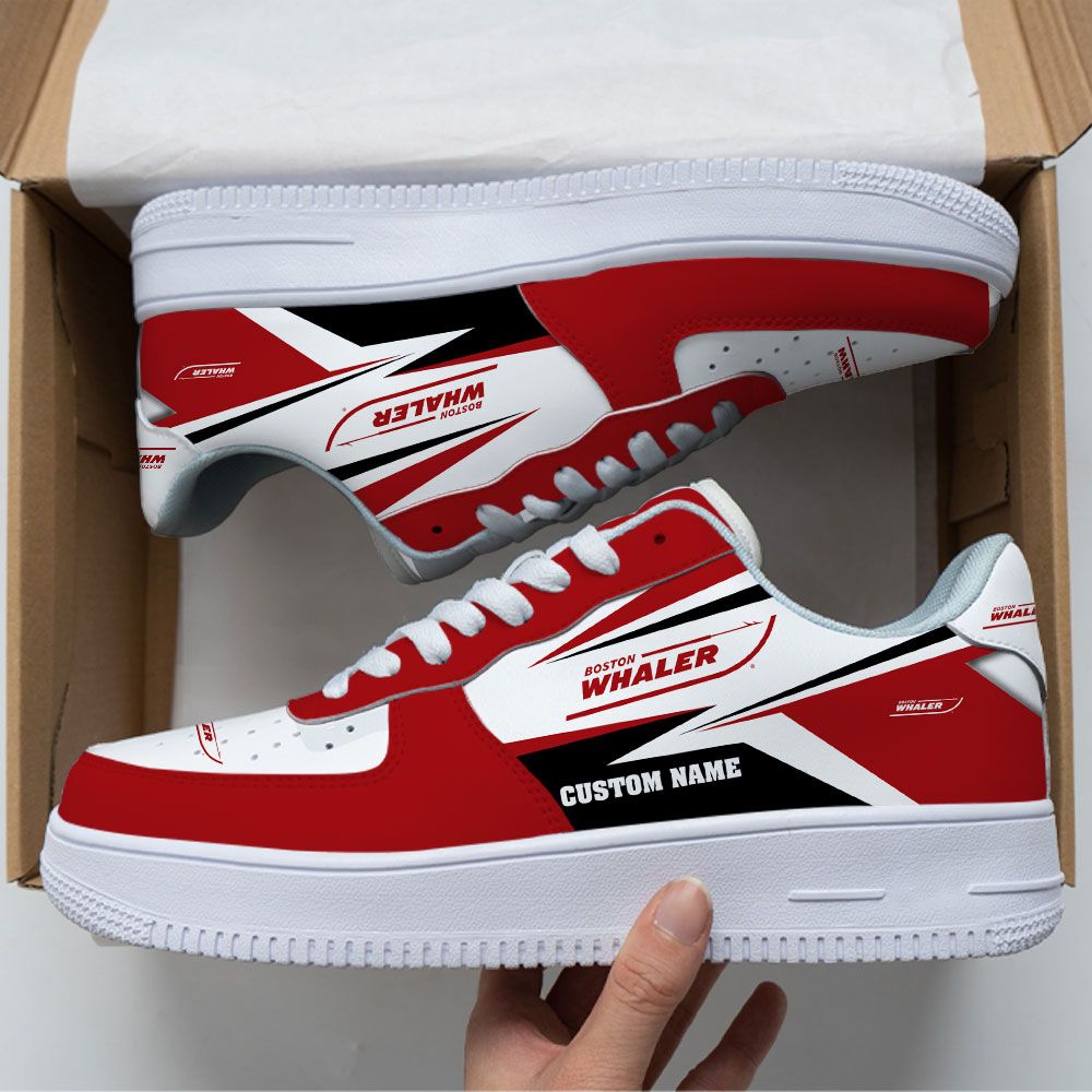 Boston Whaler Custom Air Force Shoes Sneakers For Men Women