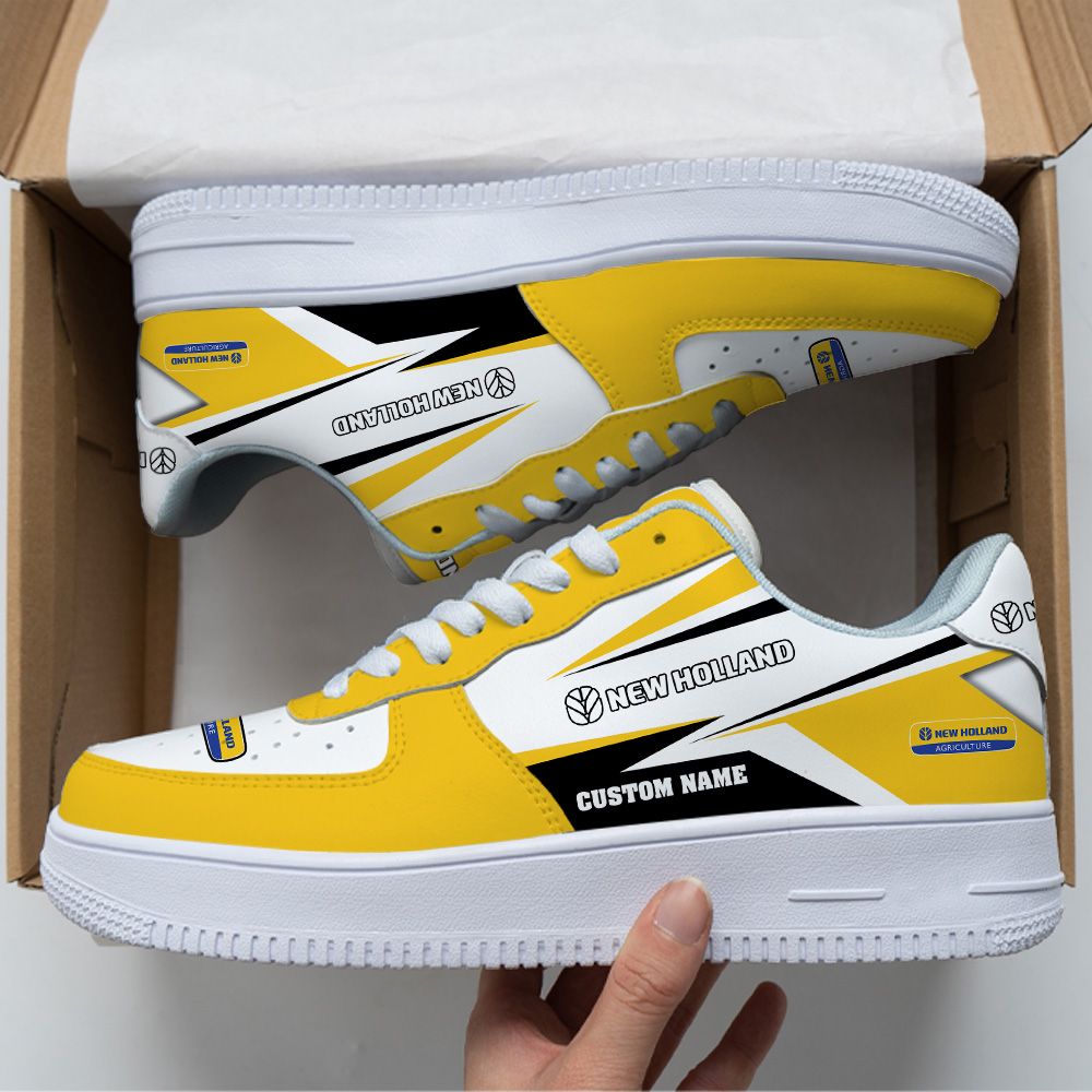 New Holland Agriculture Custom Air Force Shoes Sneakers For Men Women