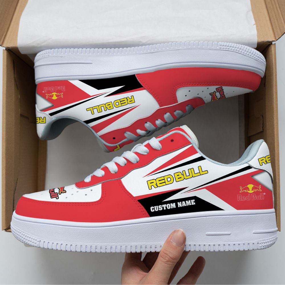 Red Bull Custom Air Force Shoes Sneakers For Men Women