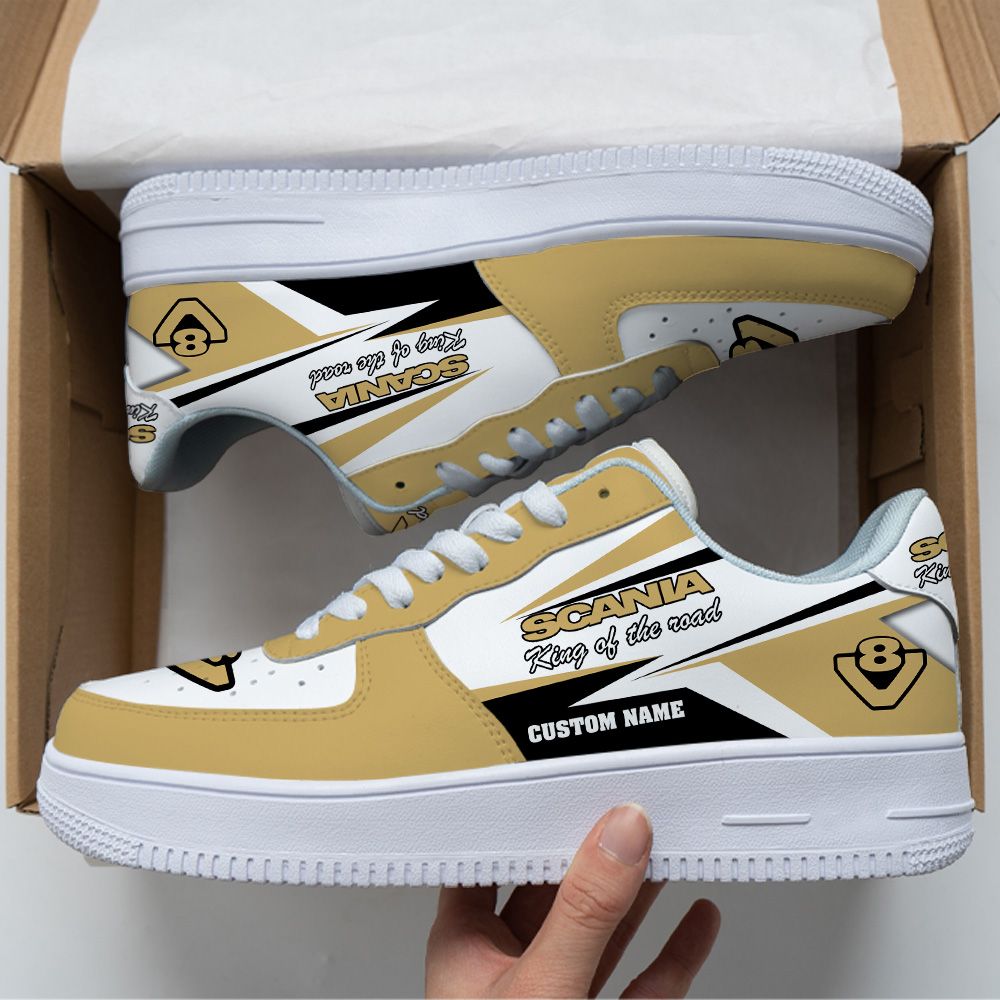 Scania V8 Custom Air Force Shoes Sneakers For Men Women