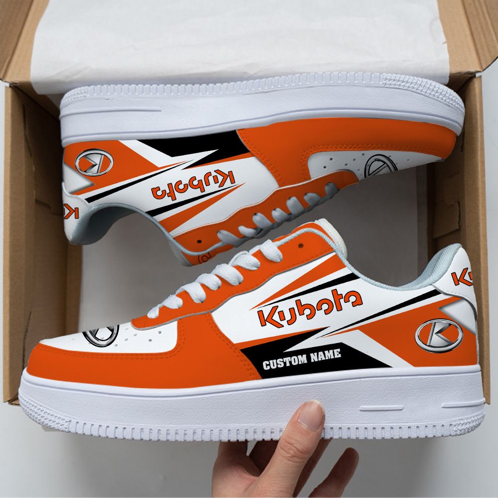 Kubota Custom Air Force Shoes Sneakers For Men Women