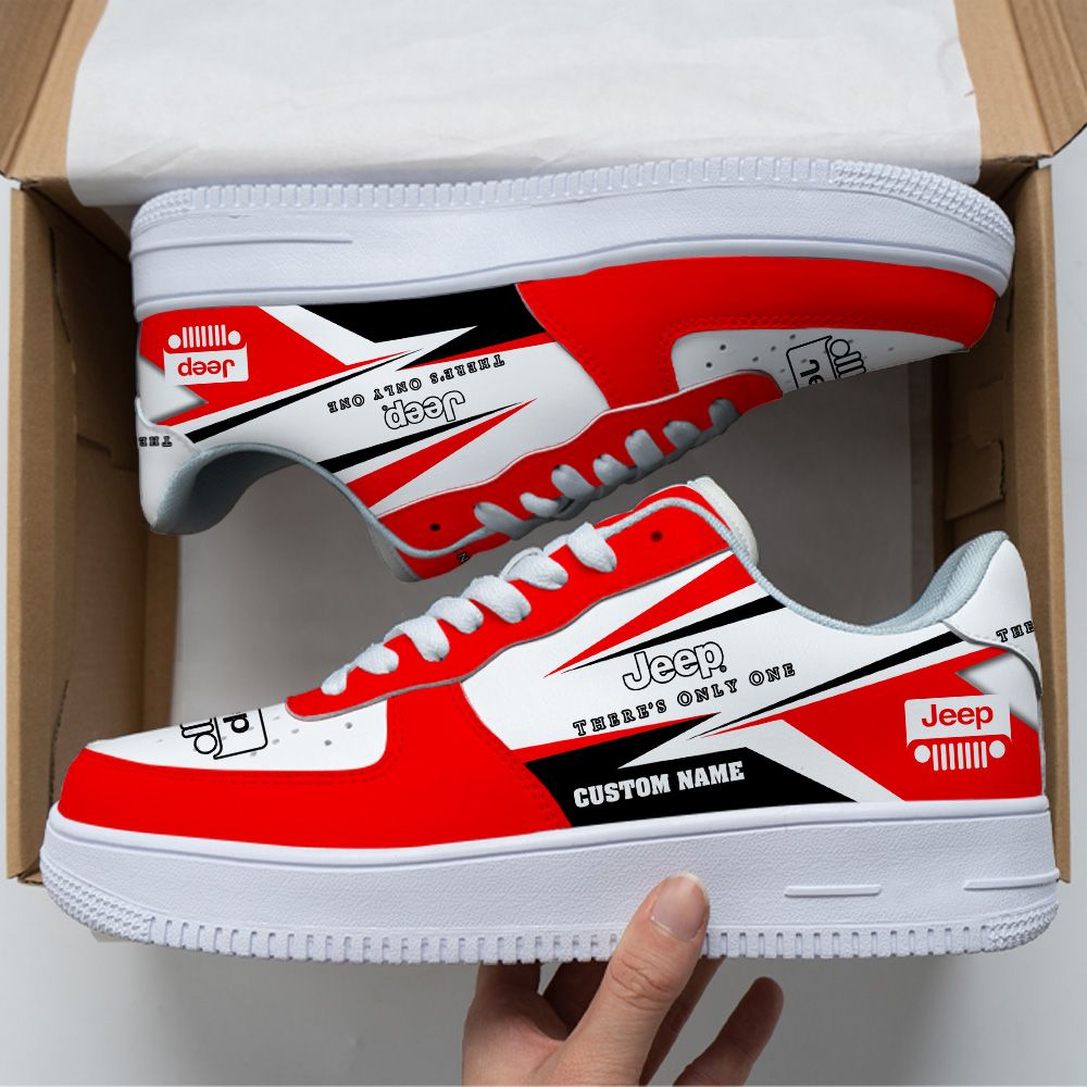 Jeep Custom Air Force Shoes Sneakers For Men Women