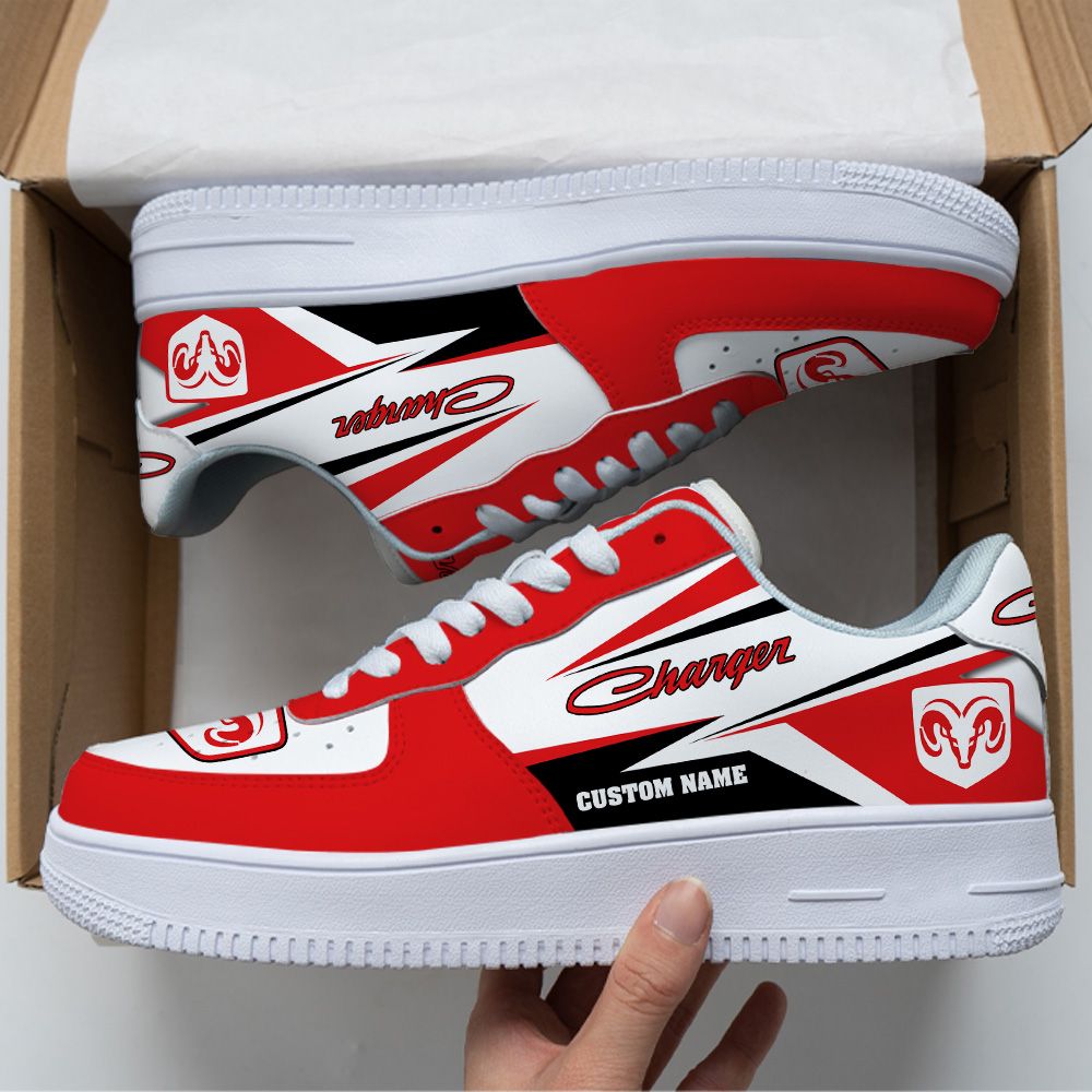 Dodge Charger Custom Air Force Shoes Sneakers For Men Women