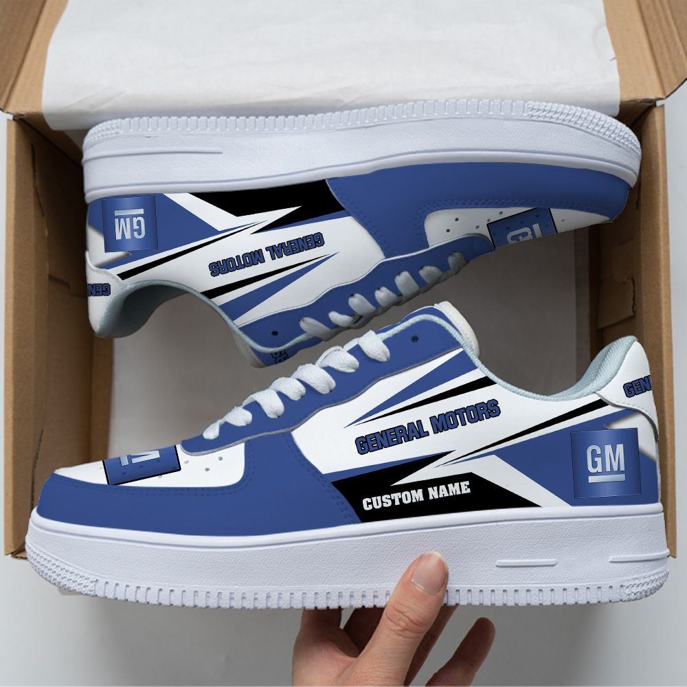 General Motors Custom Air Force Shoes Sneakers For Men Women