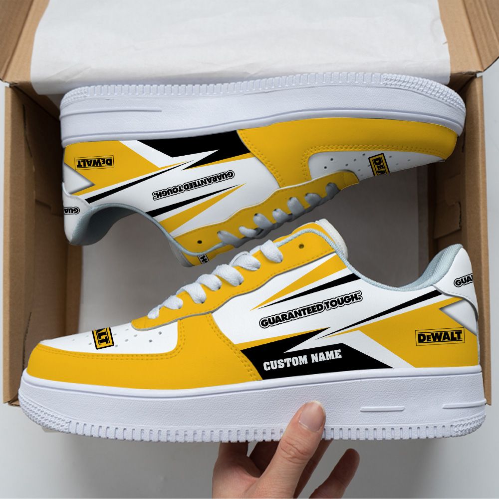 Dewalt Custom Air Force Shoes Sneakers For Men Women