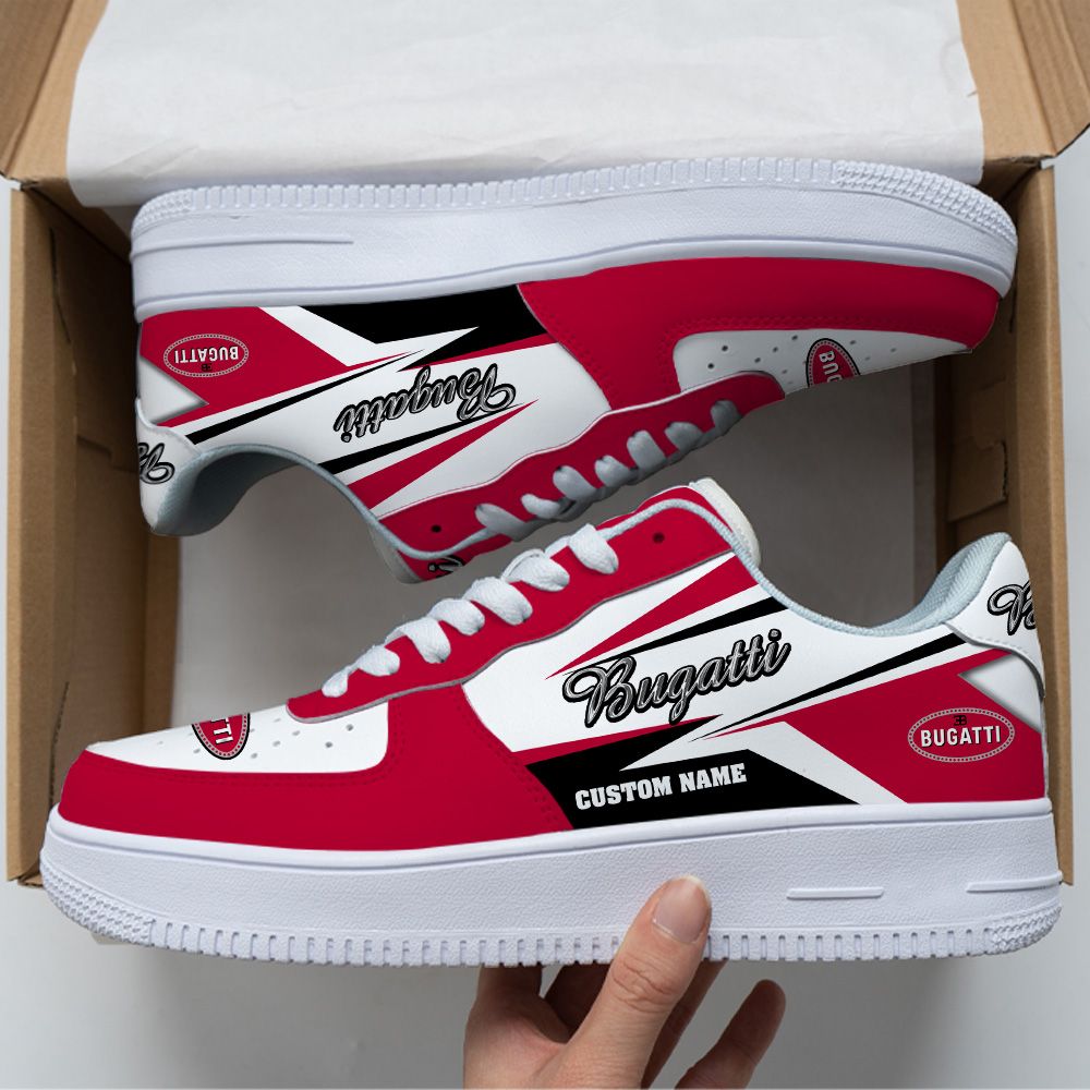Bugatti Custom Air Force Shoes Sneakers For Men Women