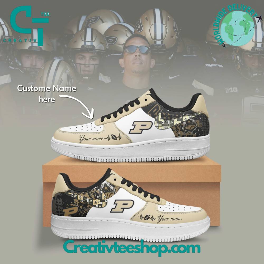 Purdue Boilermakers Air Low-Top Af1 Sneakers Shoes For Men And Women