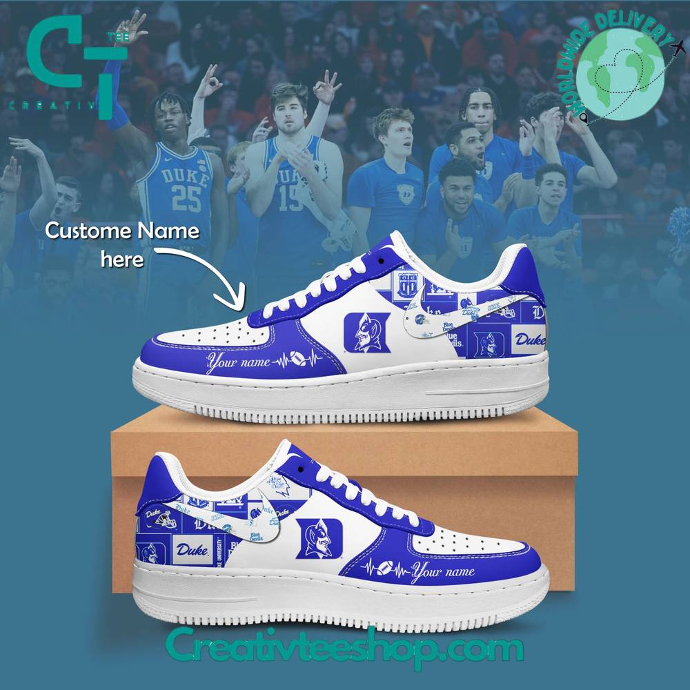 Duke Blue Devils Air Low-Top Af1 Sneakers Shoes For Men And Women