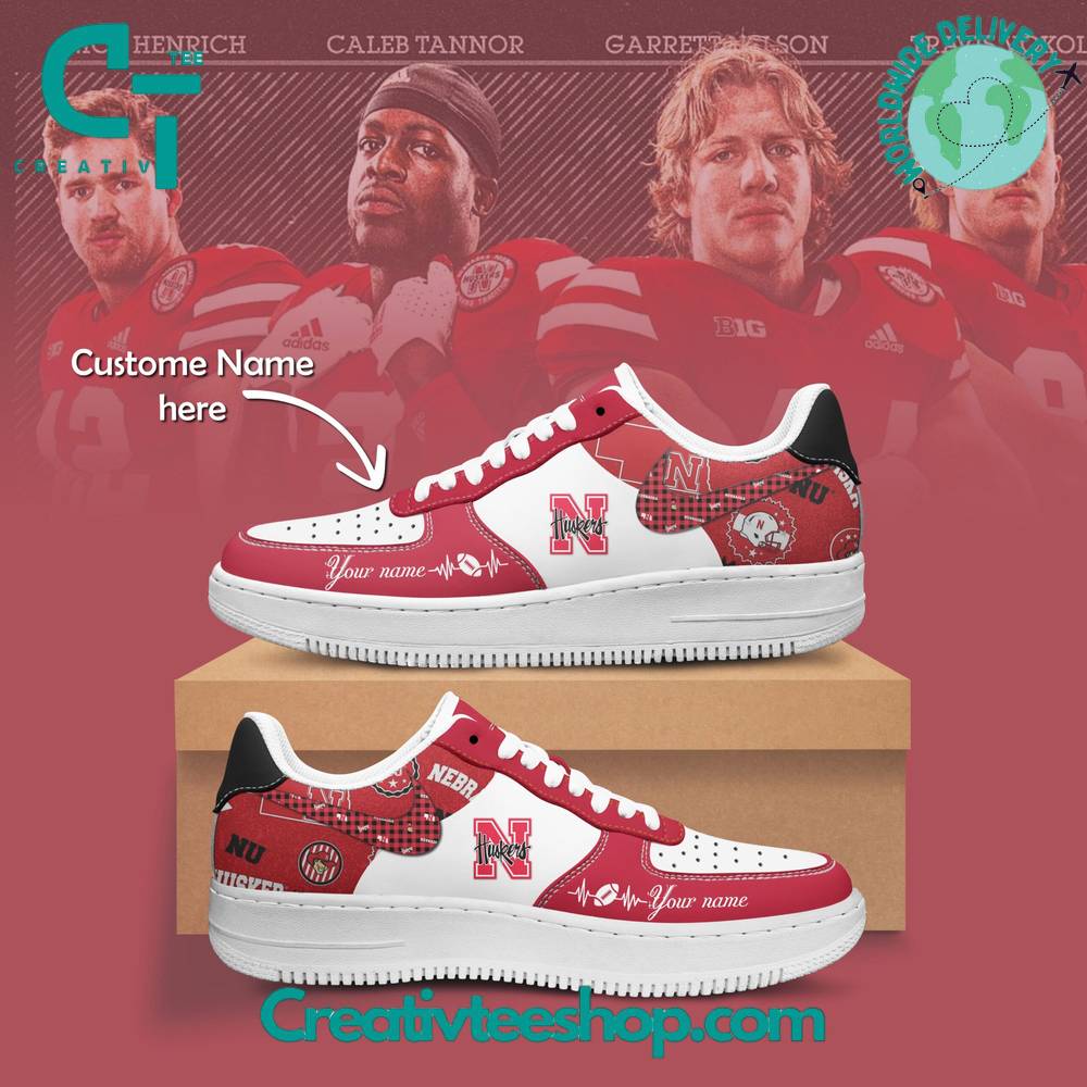 Nebraska Cornhuskers Air Low-Top Af1 Sneakers Shoes For Men And Women
