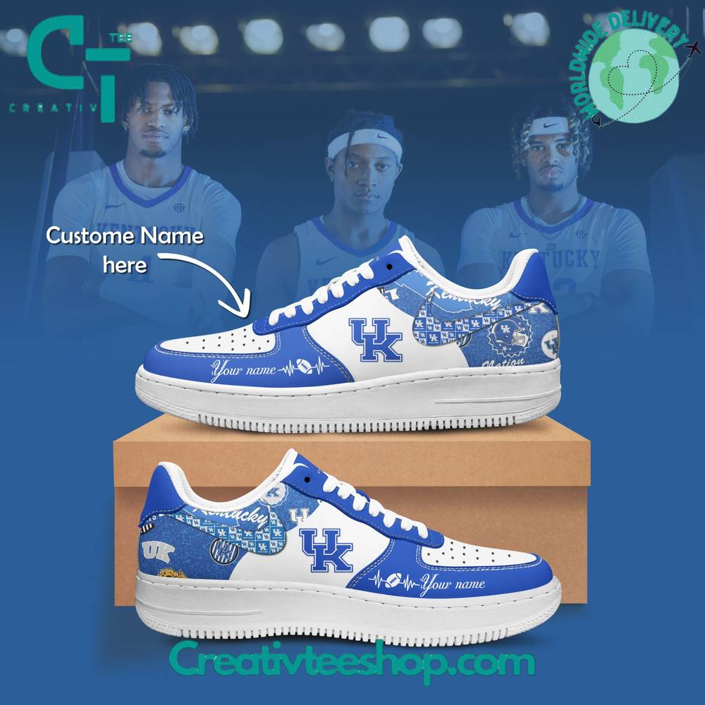 Kentucky Wildcats Air Low-Top Af1 Sneakers Shoes For Men And Women