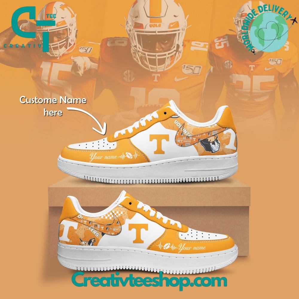 Tennessee Volunteers Air Low-Top Af1 Sneakers Shoes For Men And Women 1