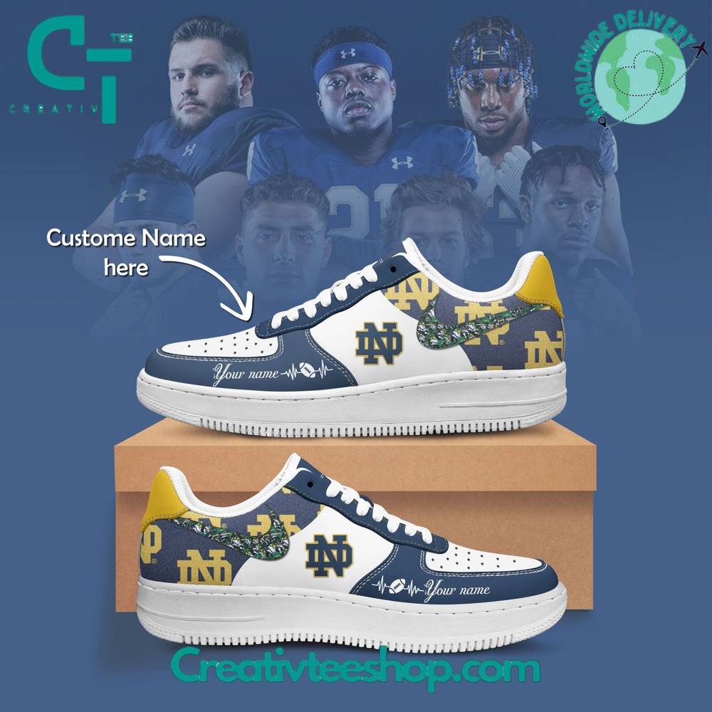 Notre Dame Fighting Irish Air Low-Top Af1 Sneakers Shoes For Men And Women