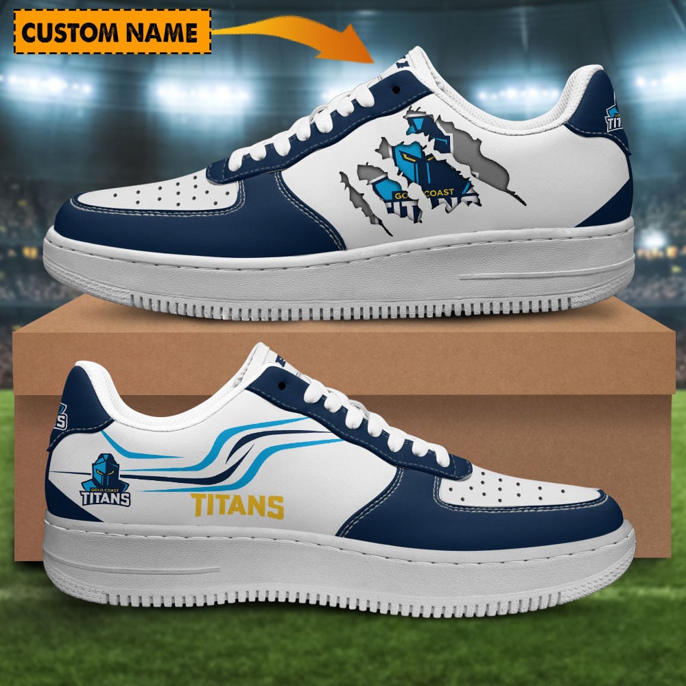 Gold Coast Titans Air Low-Top Af1 Sneakers Shoes For Men And Women