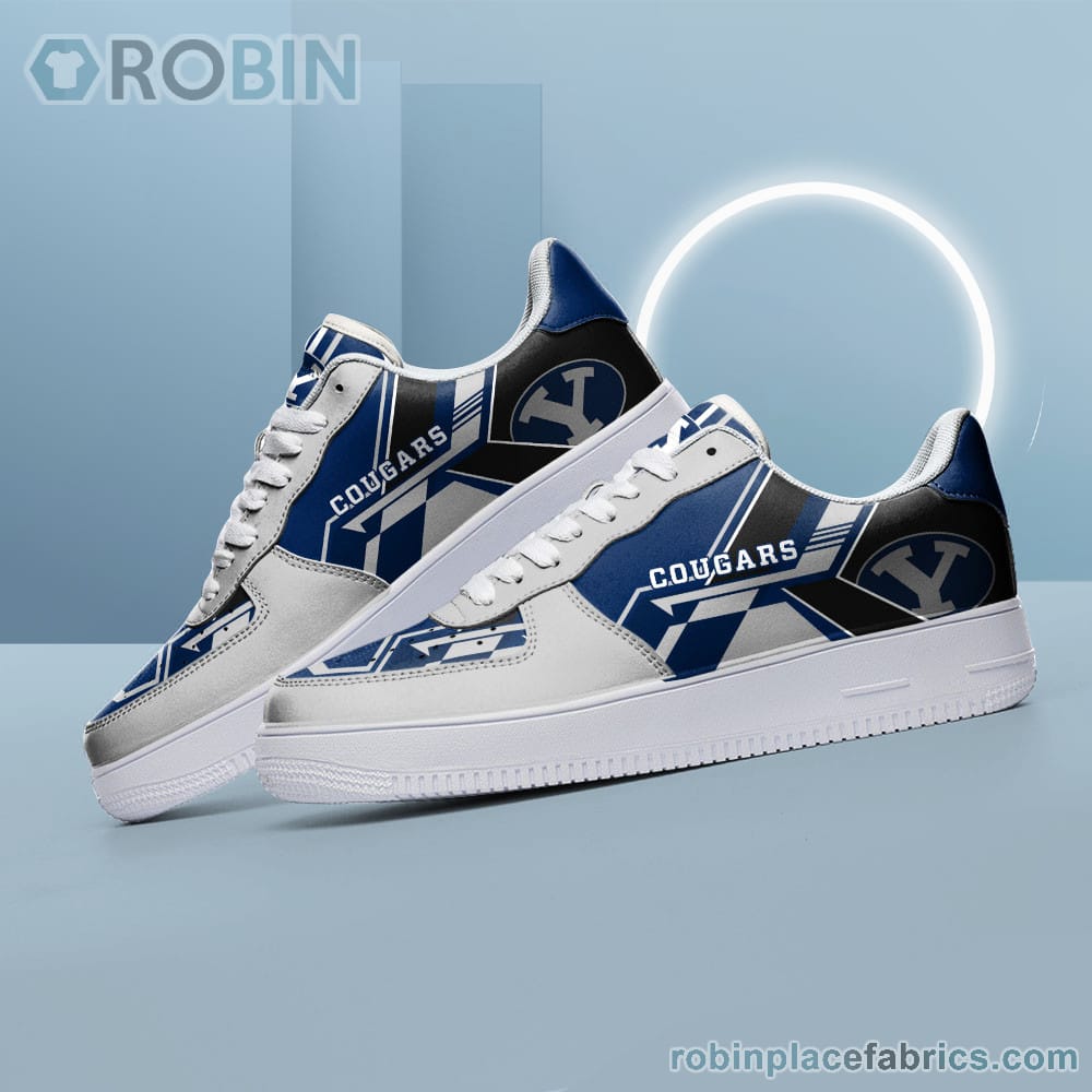 Ncaa Byu Cougars Air Force Shoes Naf Shoes For Men Women