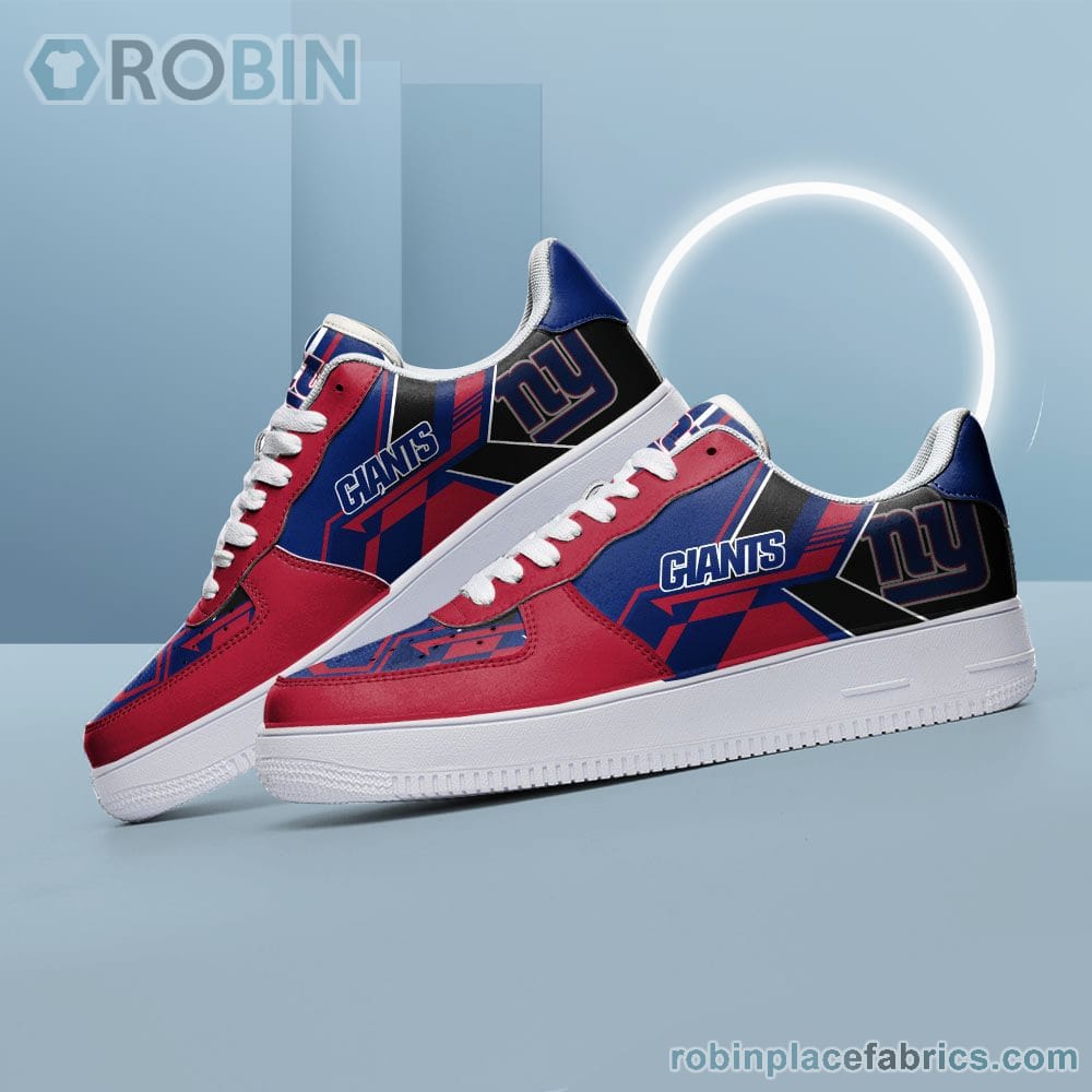 Nfl New York Giants Air Force Shoes Naf Shoes For Men Women