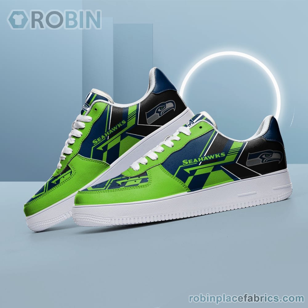 Nfl Seattle Seahawks Air Force Shoes Naf Shoes For Men Women
