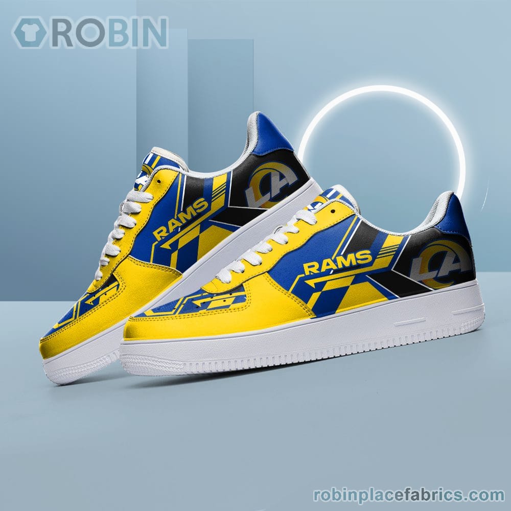 Nfl Los Angeles Rams Air Force Shoes Naf Shoes For Men Women