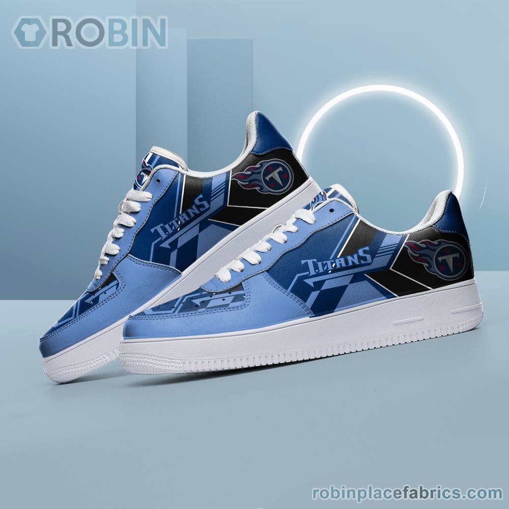 Nfl Tennessee Titans Air Force Shoes Naf Shoes For Men Women