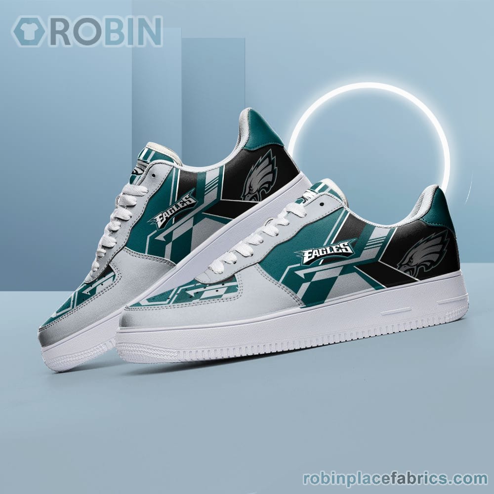 Nfl Philadelphia Eagles Air Force Shoes Naf Shoes For Men Women