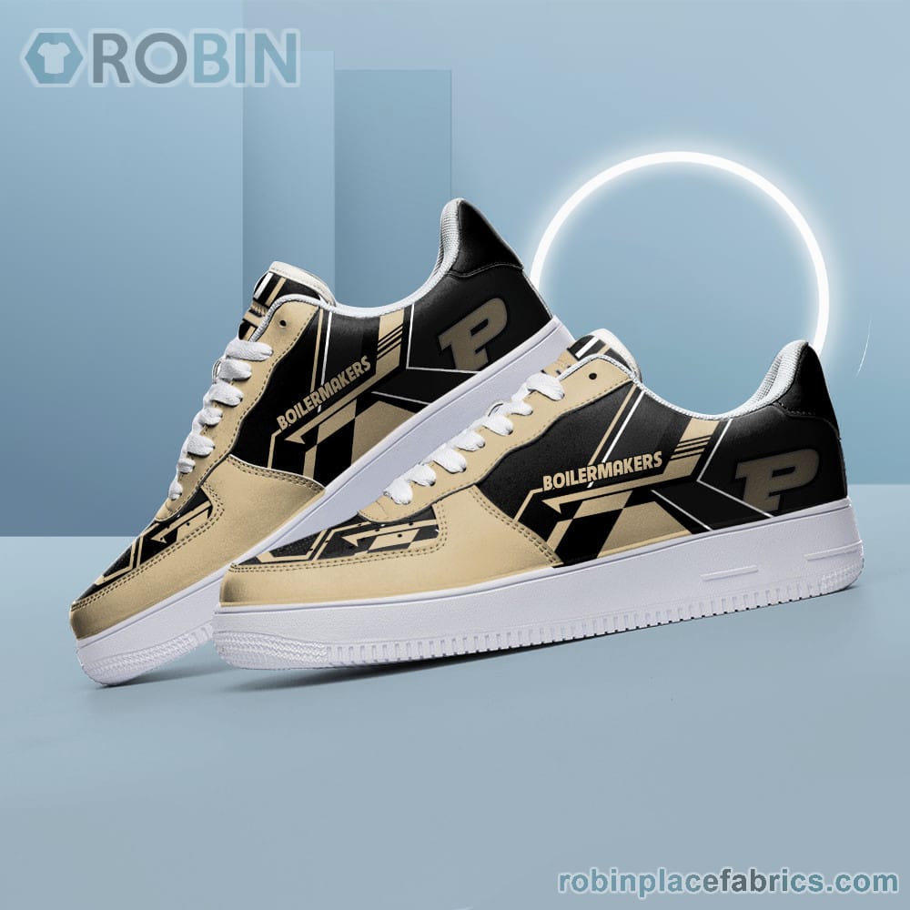 Ncaa Purdue Boilermakers Air Force Shoes Naf Shoes For Men Women