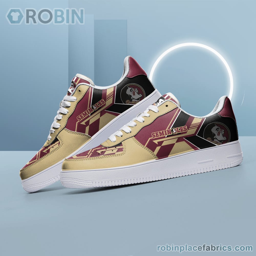 Ncaa Florida State Seminoles Air Force Shoes Naf Shoes For Men Women