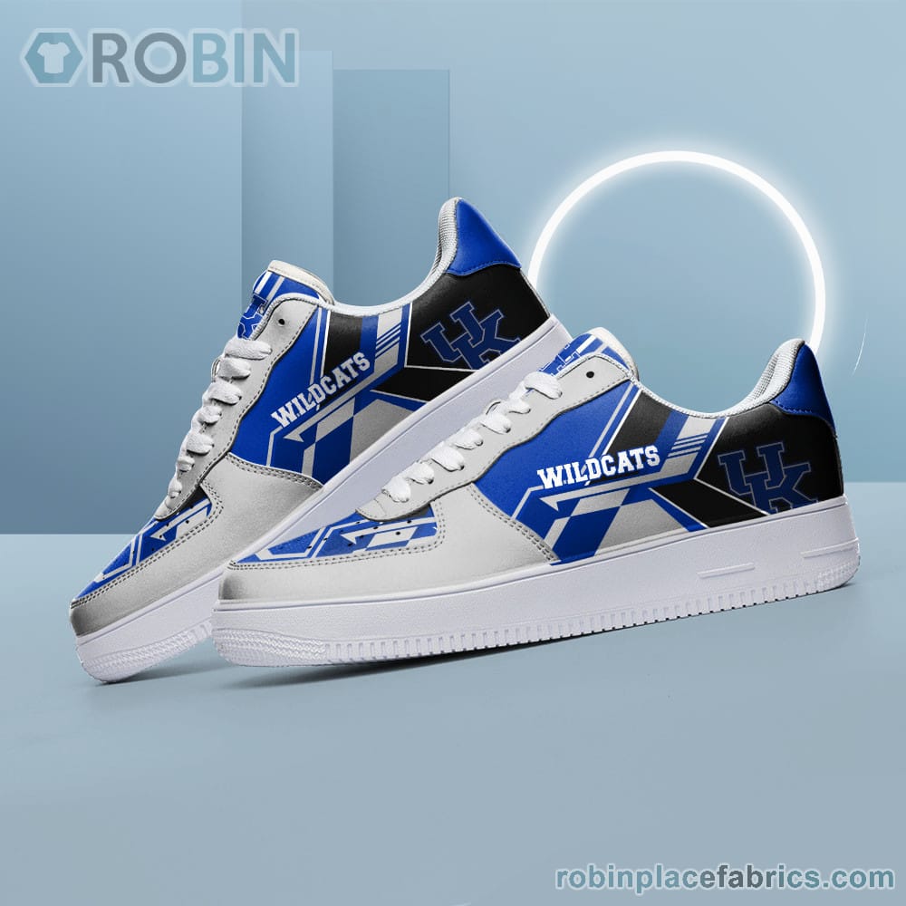 Ncaa Kentucky Wildcats Air Force Shoes Naf Shoes For Men Women