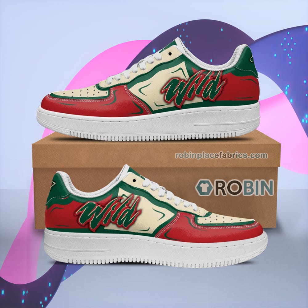 Minnesota Wild Air Sneakers Custom Naf Shoes For Men Women