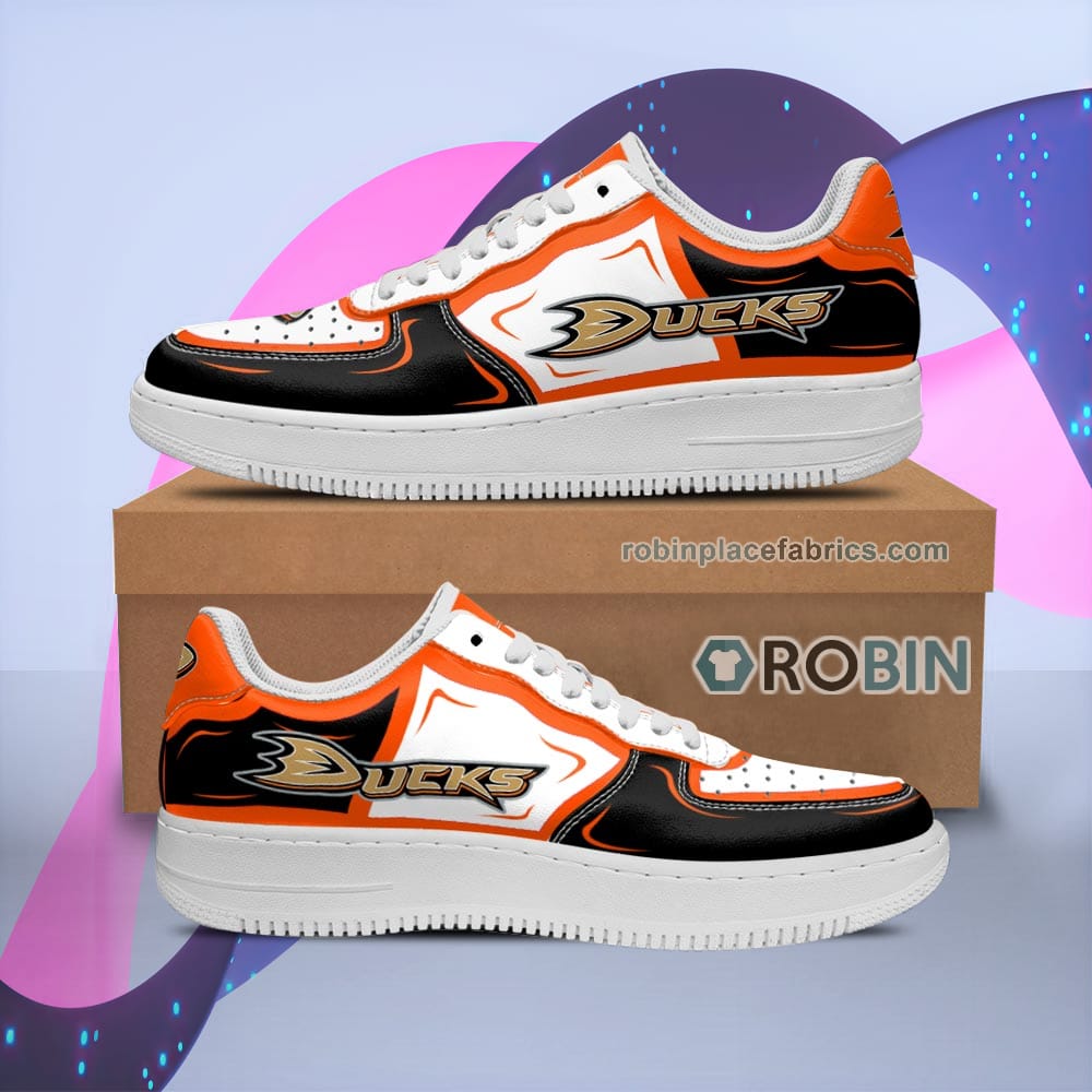 Anaheim Ducks Air Sneakers Custom Naf Shoes For Men Women
