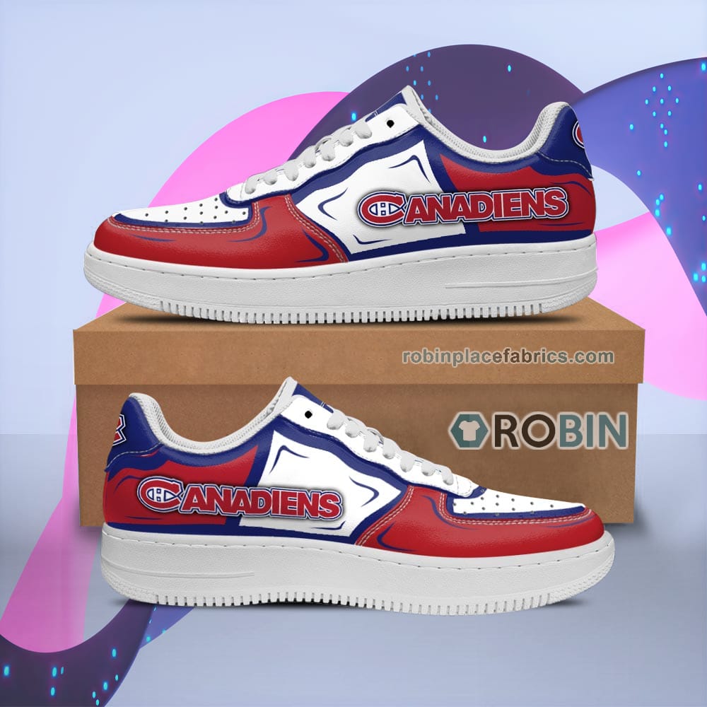 Montreal Canadiens Air Sneakers Custom Naf Shoes For Men Women