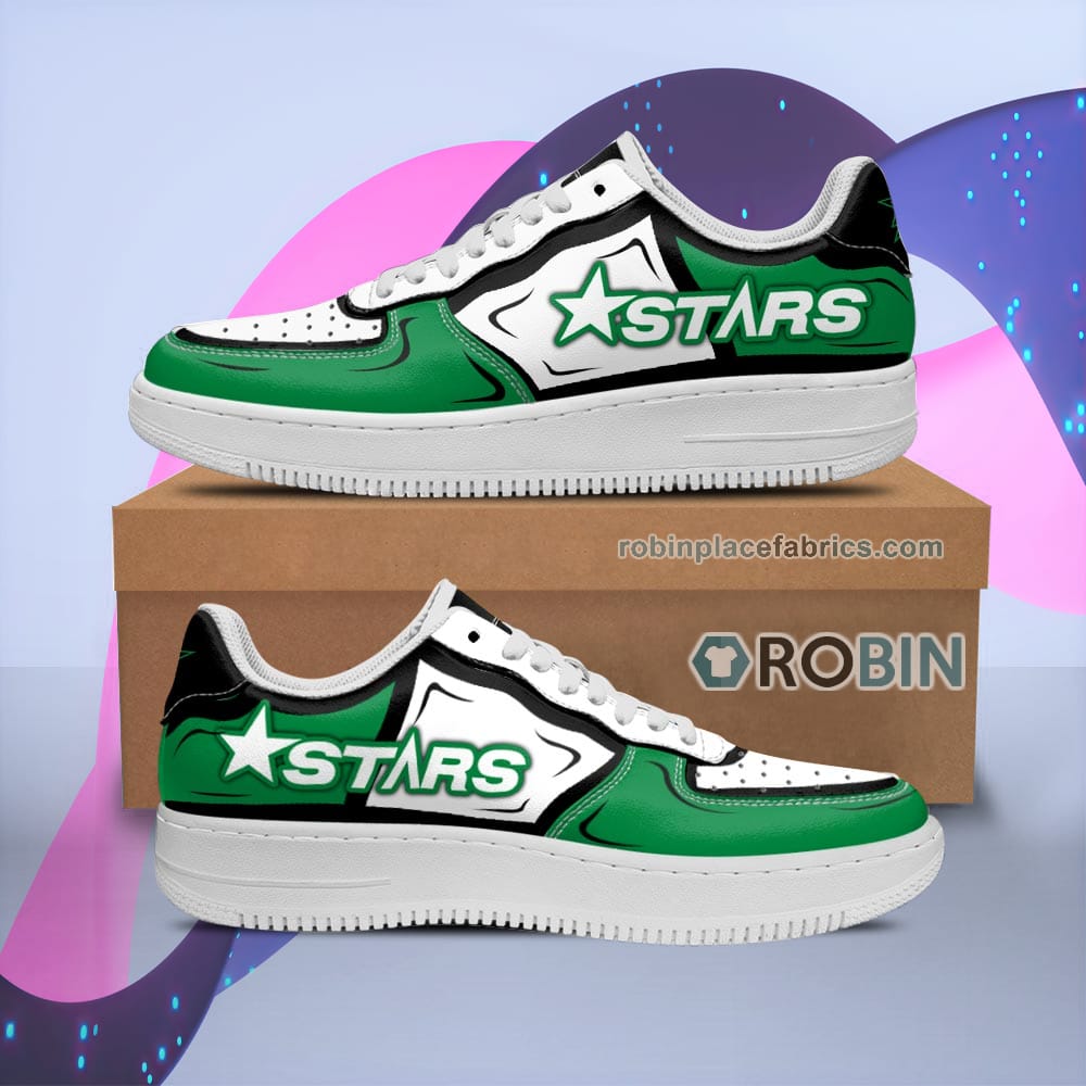 Dallas Stars Air Sneakers Custom Naf Shoes For Men Women