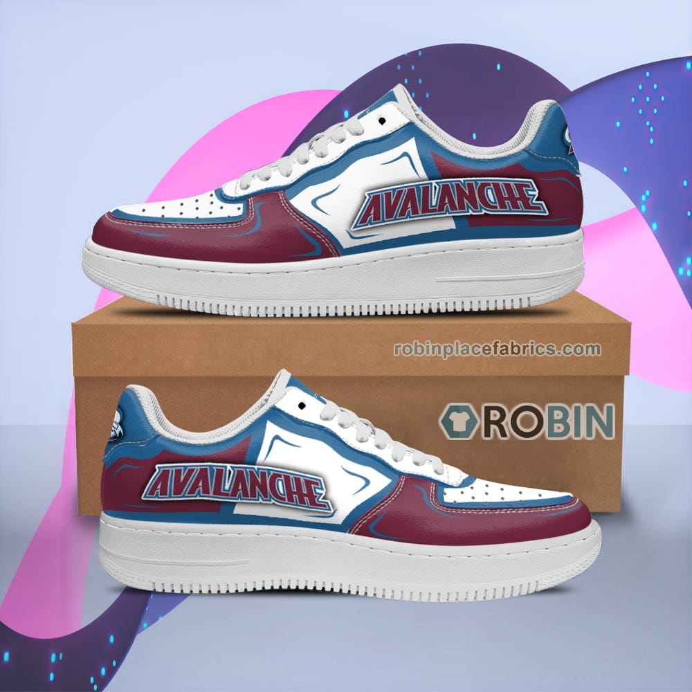 Colorado Avalanche Air Sneakers Custom Naf Shoes For Men Women