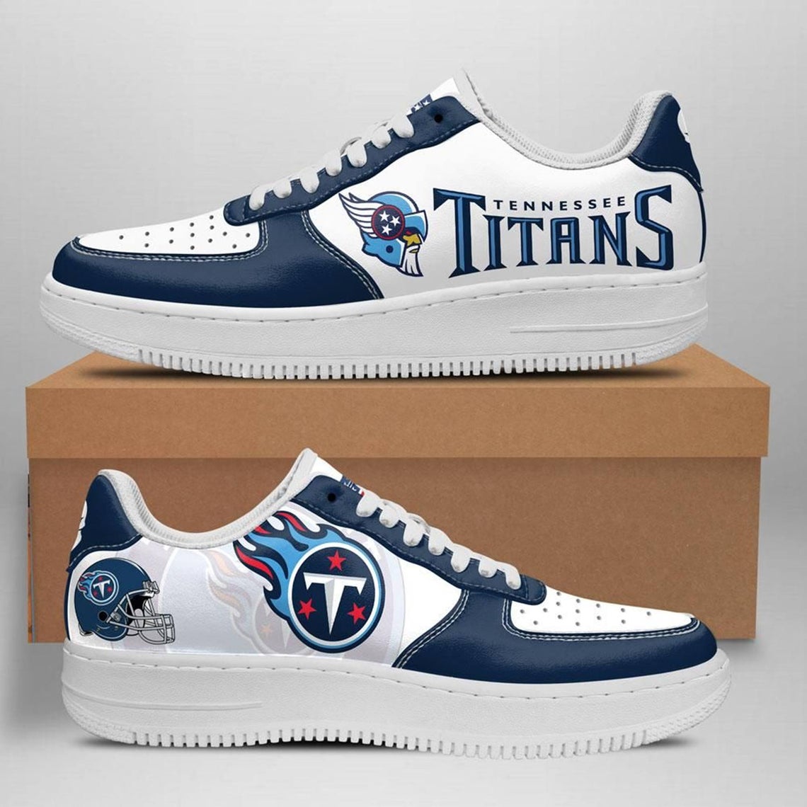 Tennessee Titans Football Custom Naf Shoes For Men Women